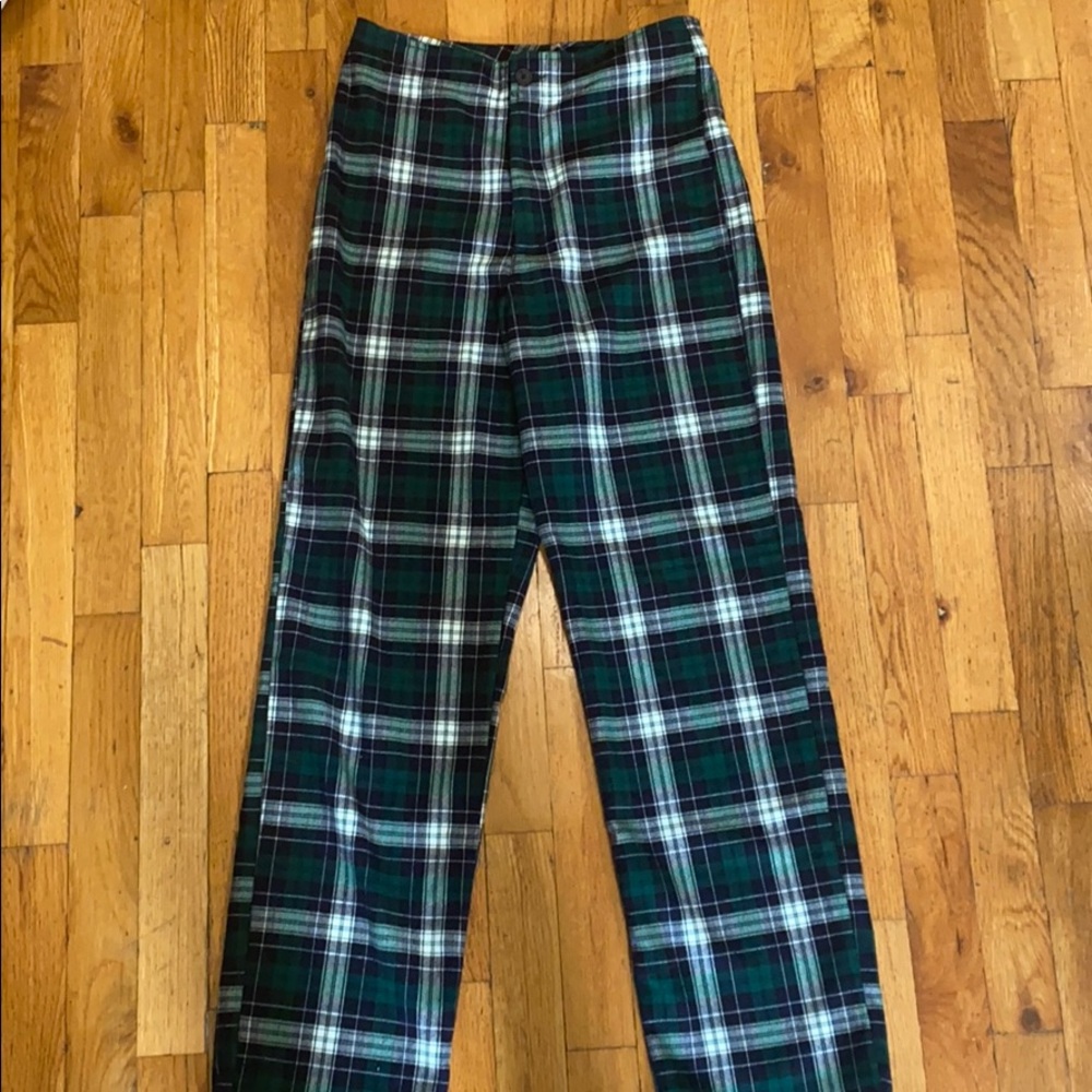 Brandy Melville plaid pants